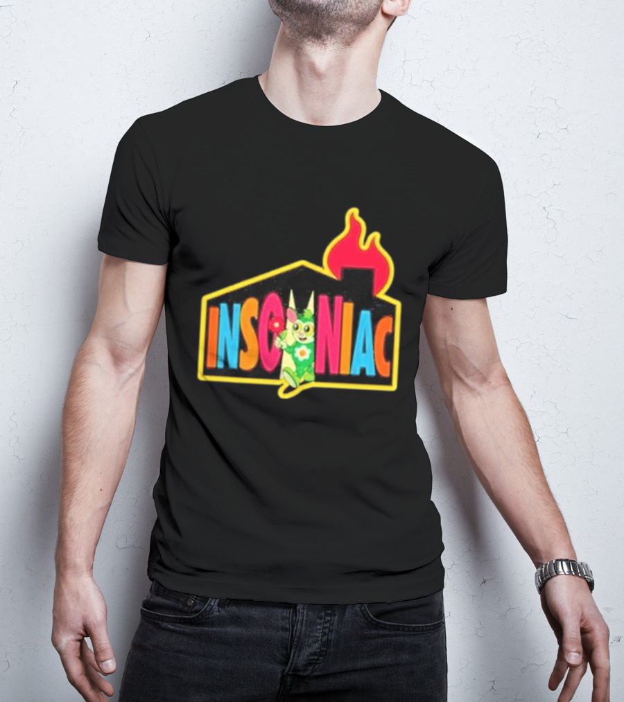 Dabsmyla X Insomniac House EDC Festival Art Collaboration T-Shirt