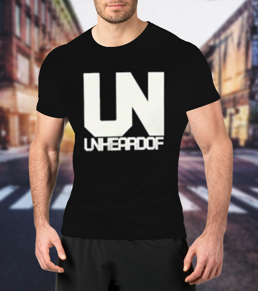 Unheardof Core UN Minimalist Text Urban Streetwear Fashion T-Shirt