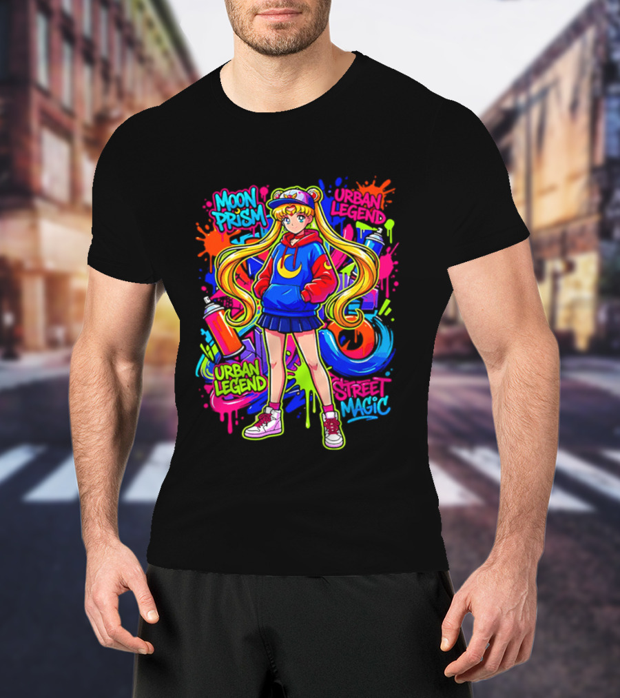 Moon Prism Urban Legend Street Magic T-Shirt