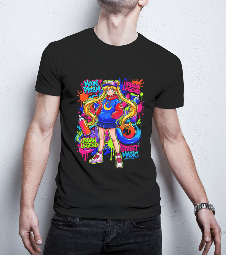 Moon Prism Urban Legend Street Magic T-Shirt