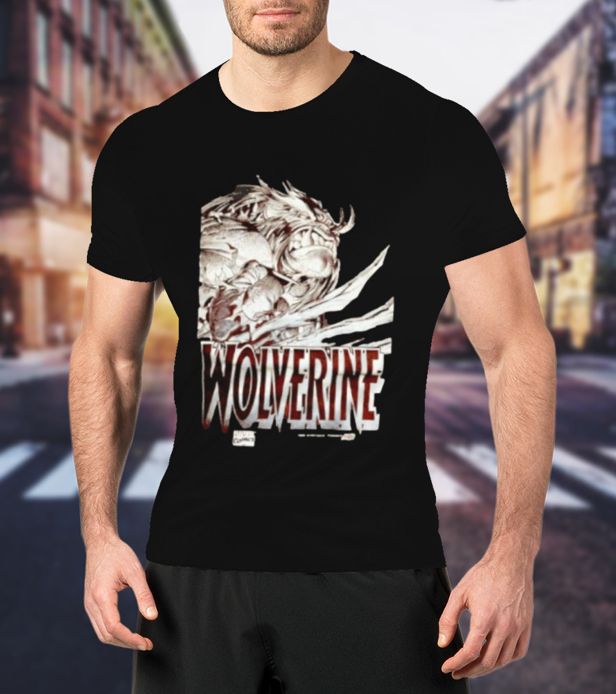 Original Wolverine Marvel Comics Vintage Monster T-Shirt