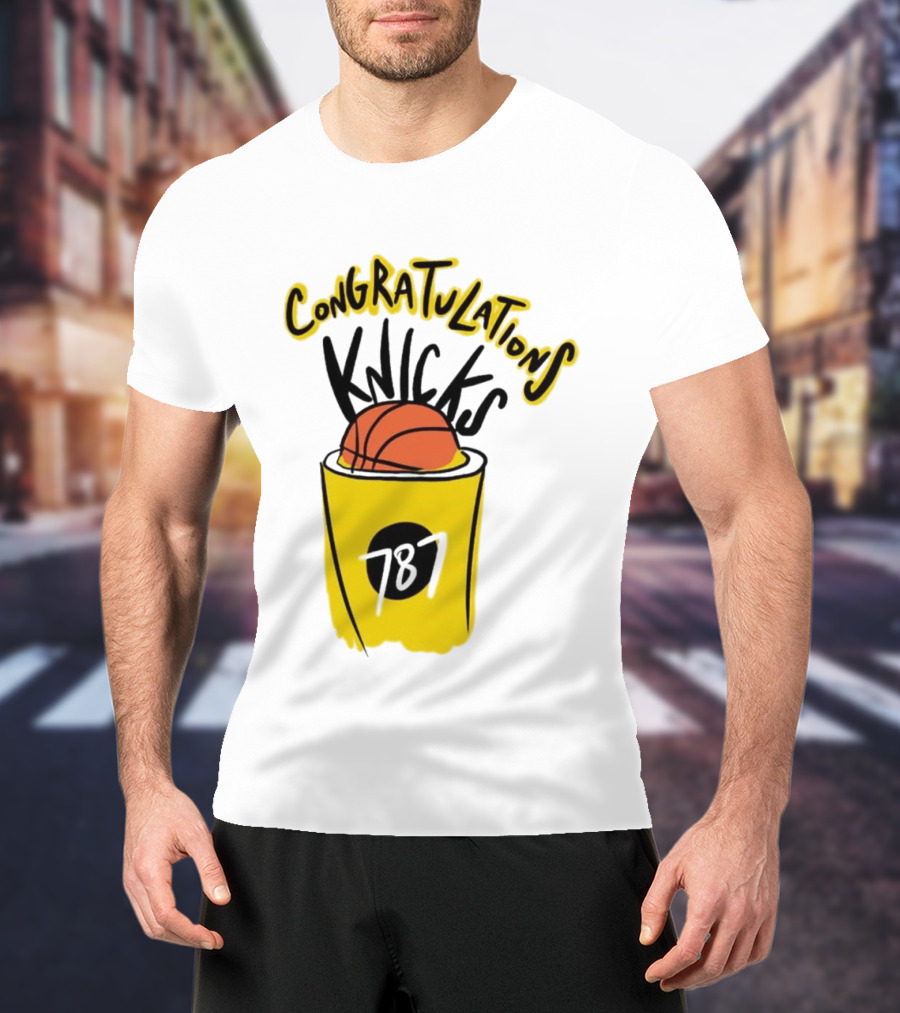 Congratulations Knicks Basketball 787 T-Shirt