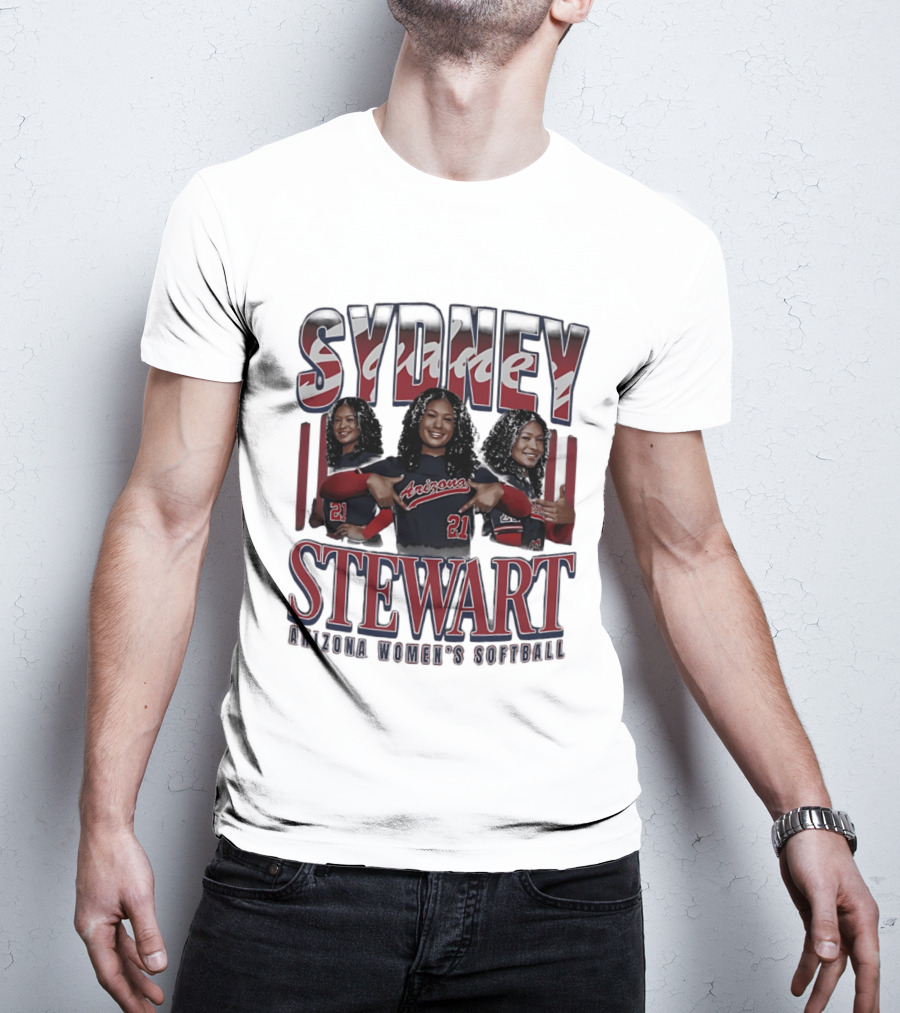 Sydney Stewart Arizona Women's Softball 21 T-Shirt