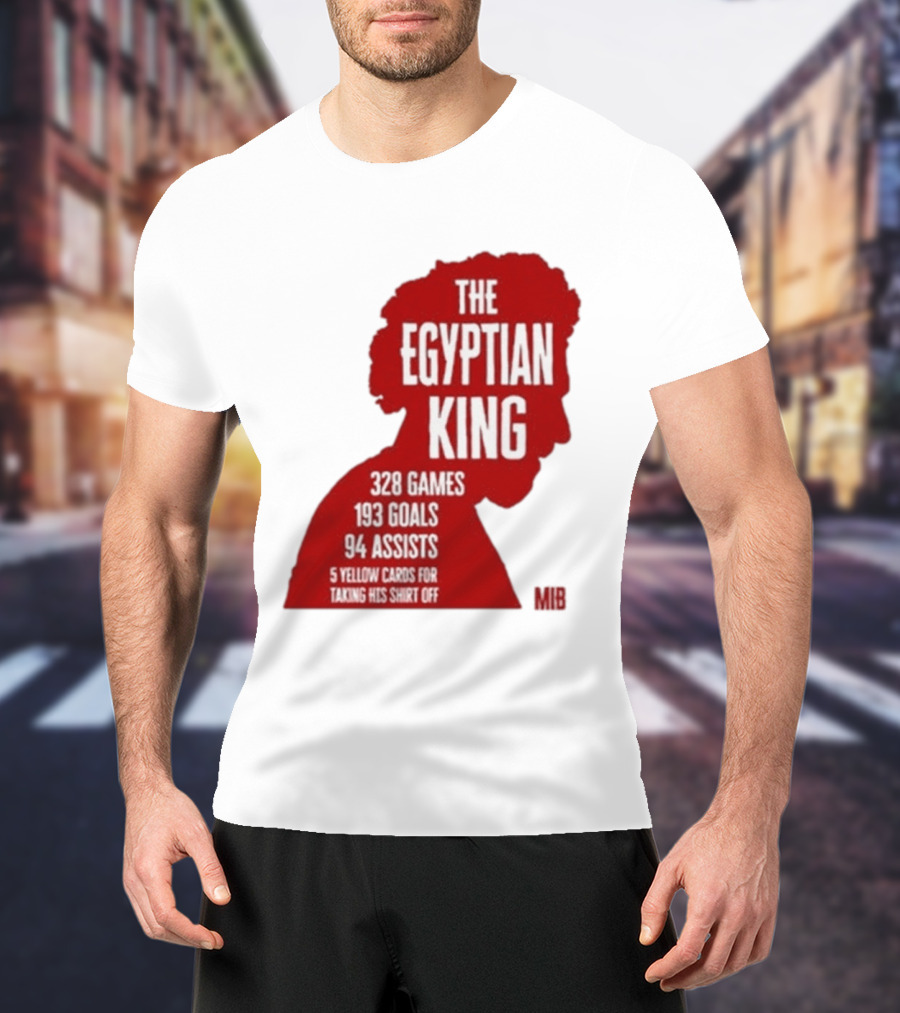 The Egyptian King 328 Games 193 Goals 94 Assists 5 Yellow Cards T-Shirt