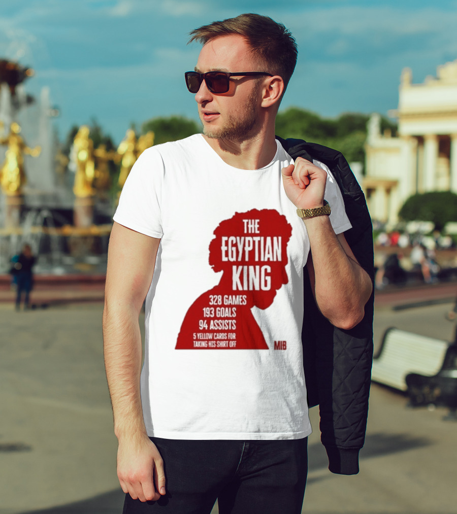 The Egyptian King 328 Games 193 Goals 94 Assists 5 Yellow Cards T-Shirt