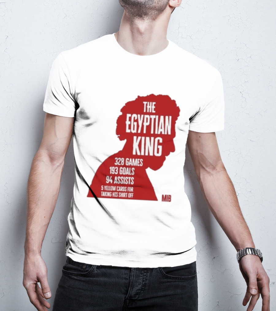 The Egyptian King 328 Games 193 Goals 94 Assists 5 Yellow Cards T-Shirt