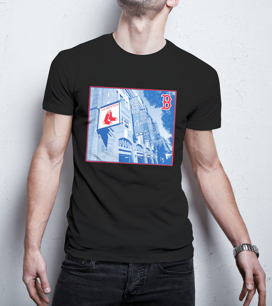 Go Boston Red Sox Banners Fenway Park 1903 1912 T-Shirt