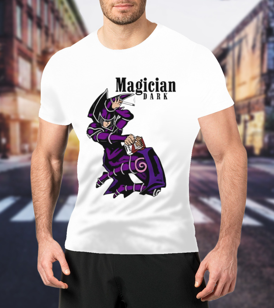 Magician Dark Yu Gi Oh Smoking T-Shirt
