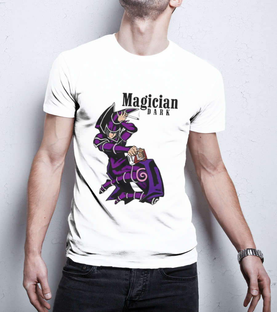 Magician Dark Yu Gi Oh Smoking T-Shirt