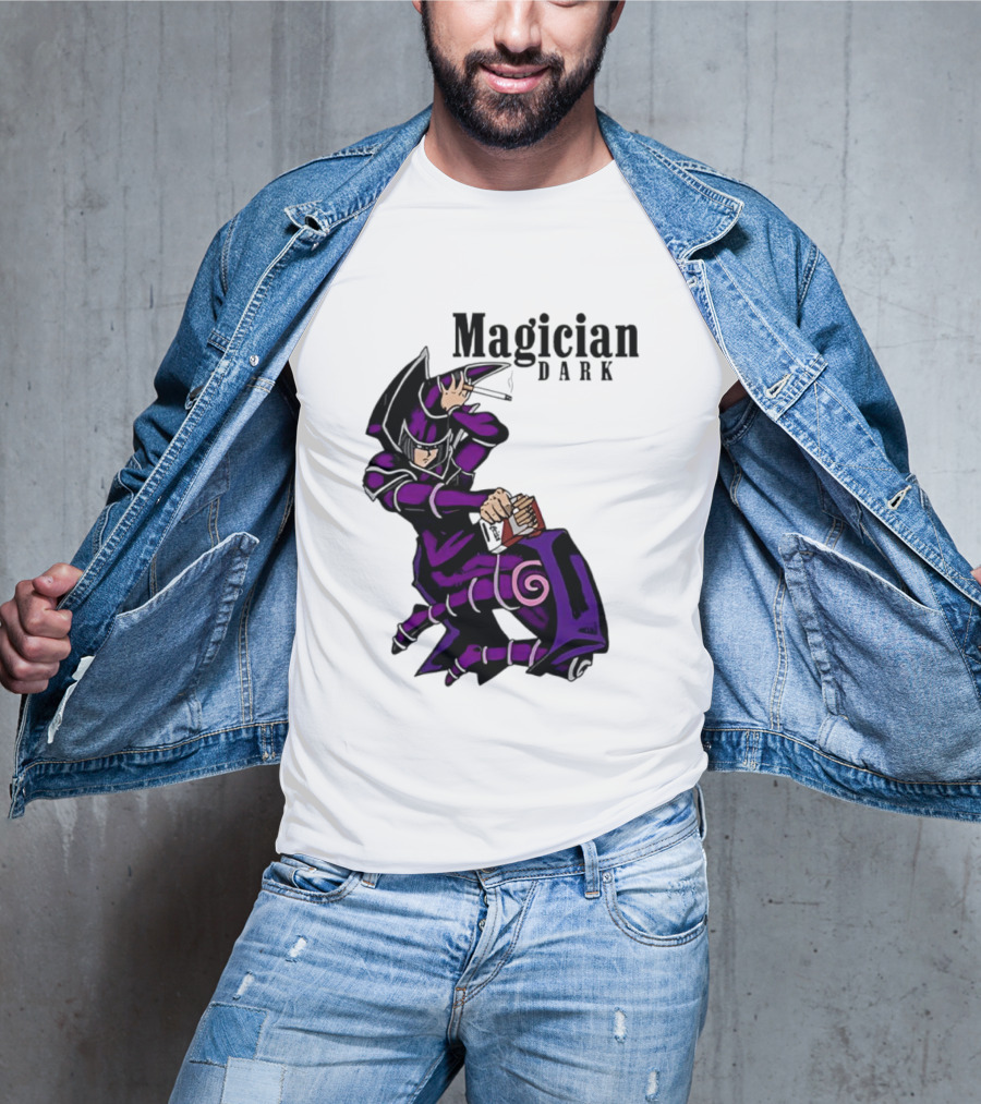 Magician Dark Yu Gi Oh Smoking T-Shirt