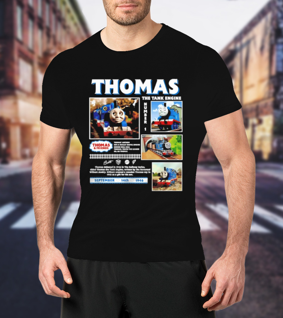 Thomas The Tank Engine Friends Number 1 September 14th 1946 T-Shirt
