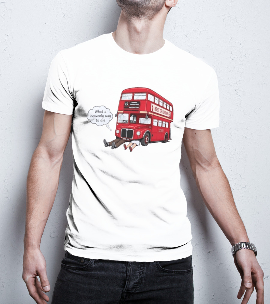 Arsenal What A Heavenly Way To Die Best Of London Bus 15 Paddington T-Shirt