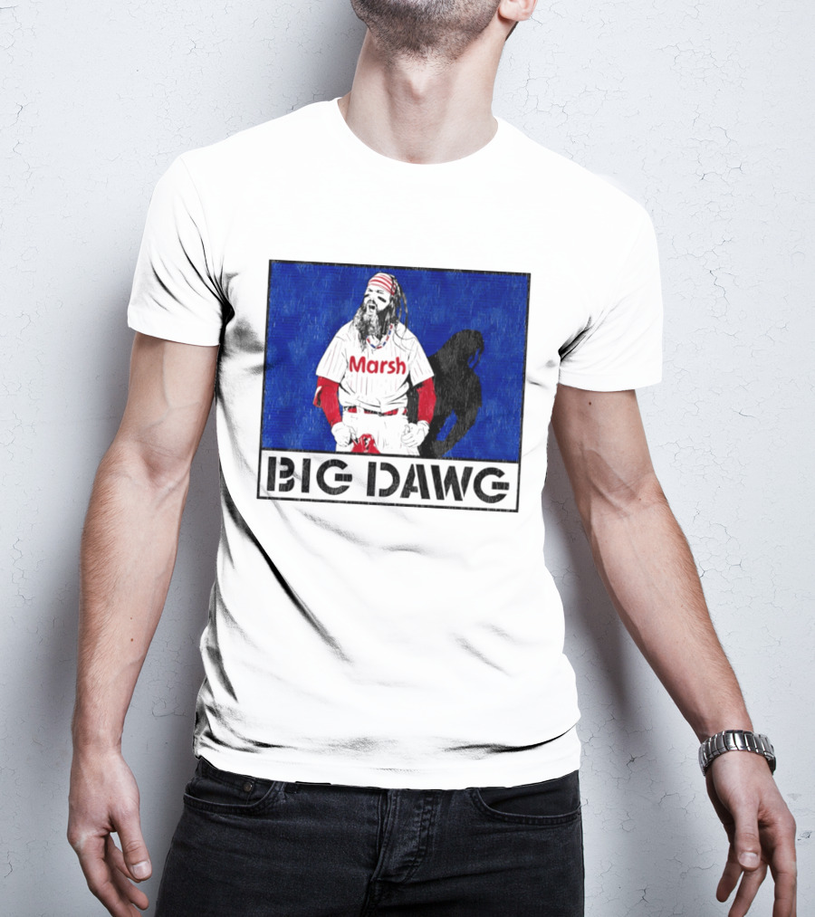 Brandon Marsh Philadelphia Phillies Big Dawg Marsh Baseball Player Image T-Shirt