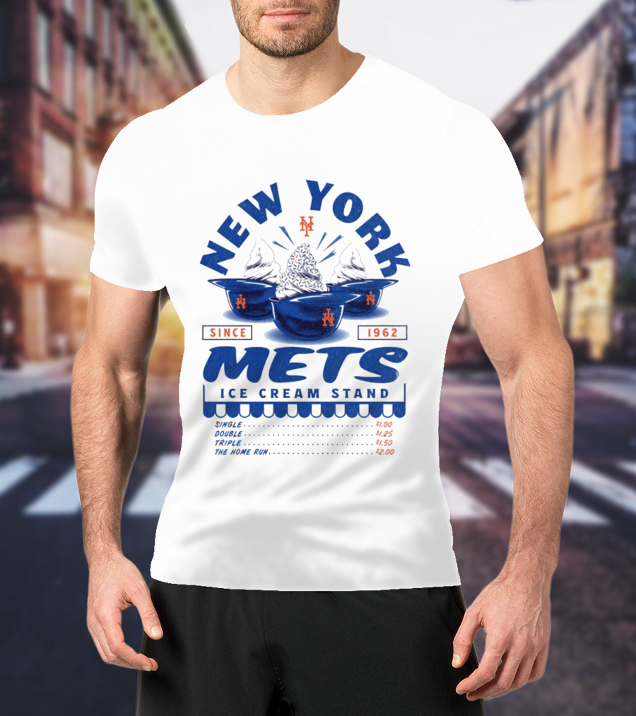 New York Mets Ice Cream Stand Since 1962 T-Shirt