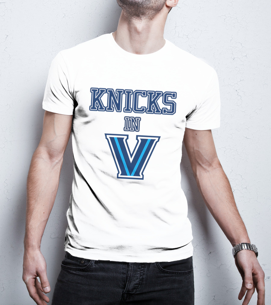 Knicks In Villanova Inspired Crossover Fan T-Shirt