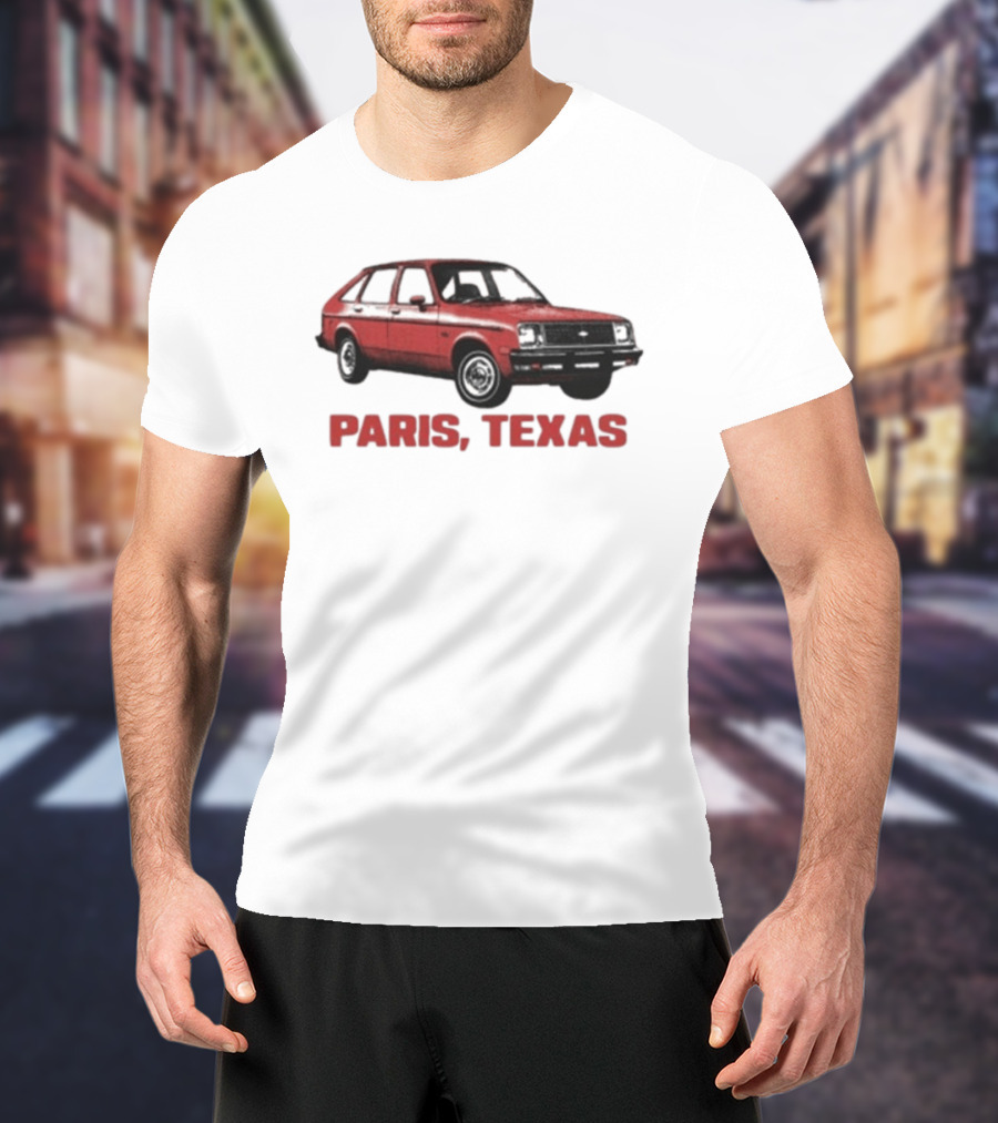 Paris Texas Chevette Red Car T-Shirt