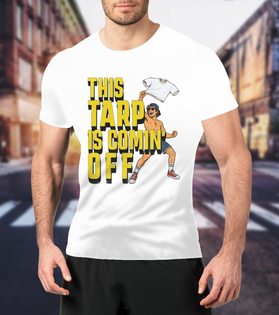 This Tarp Is Comin Off Spud Grown Ups Adam Sandler Kevin James Chris Rock T-Shirt