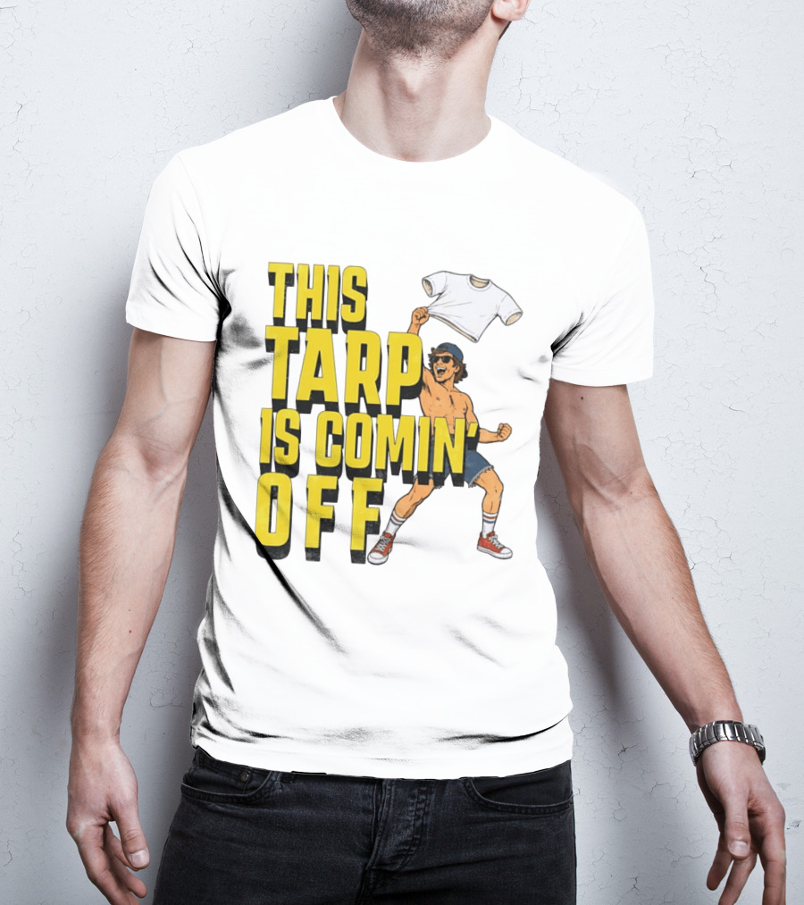This Tarp Is Comin Off Spud Grown Ups Adam Sandler Kevin James Chris Rock T-Shirt