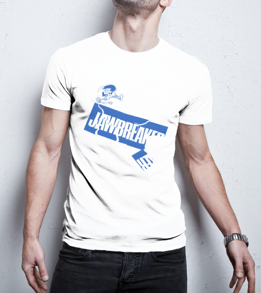 Jawbreaker Punk Rock 1996 Vintage Wrestling Iconic Blue T-Shirt