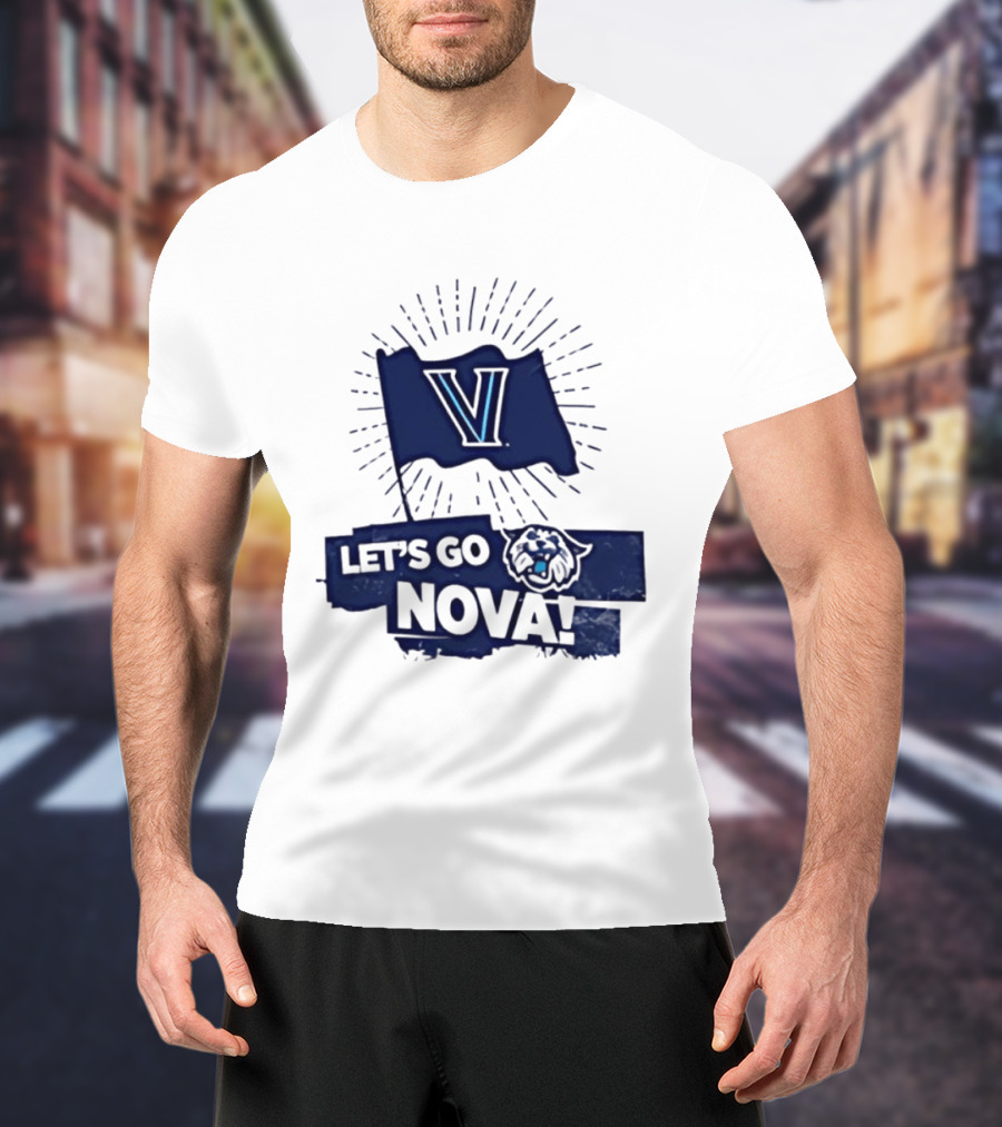 Villanova Wildcats Let’s Go Nova T-Shirt