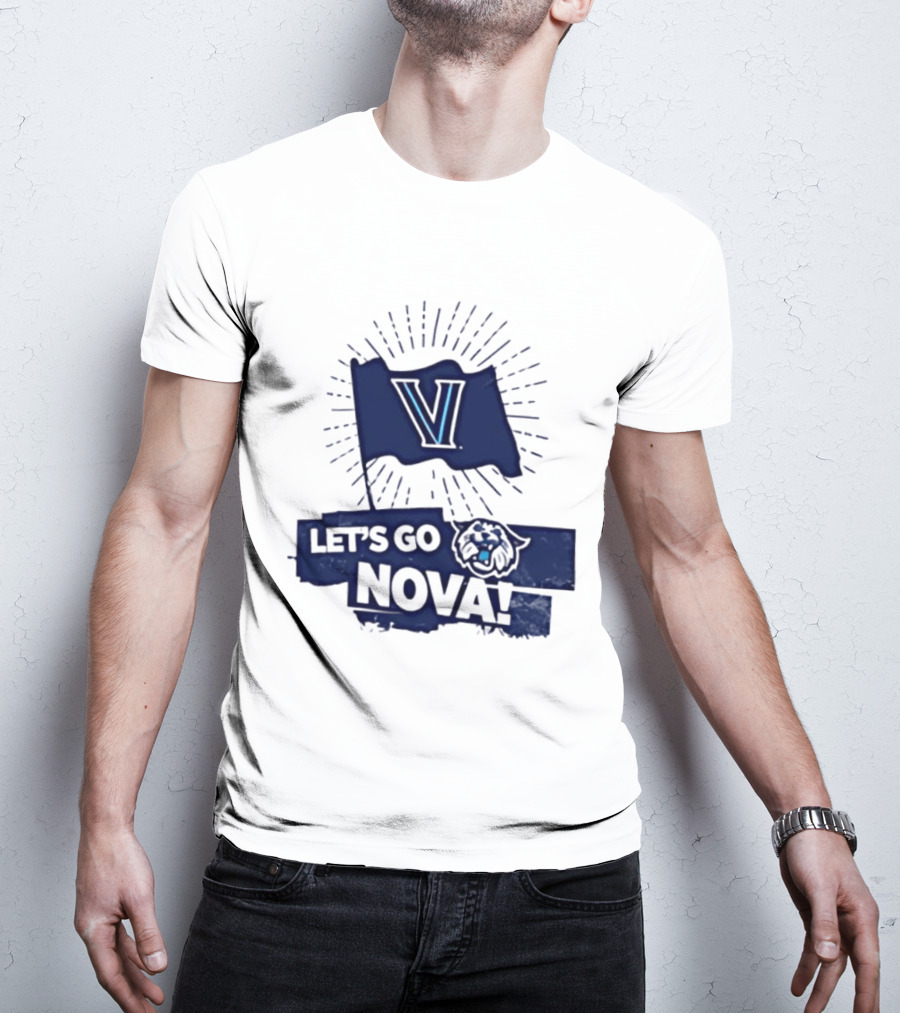 Villanova Wildcats Let’s Go Nova T-Shirt