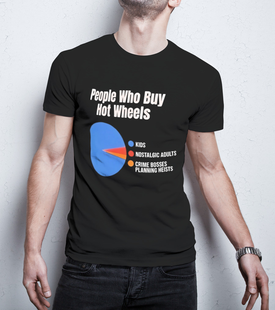 People Who Buy Hot Wheels Kids Nostalgic Adults Crime Bosses Planning Heists T-Shirt