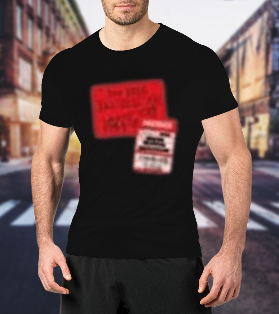 Revealed Clothing Hardwell Sticker Tour 2026 Red Visions T-Shirt