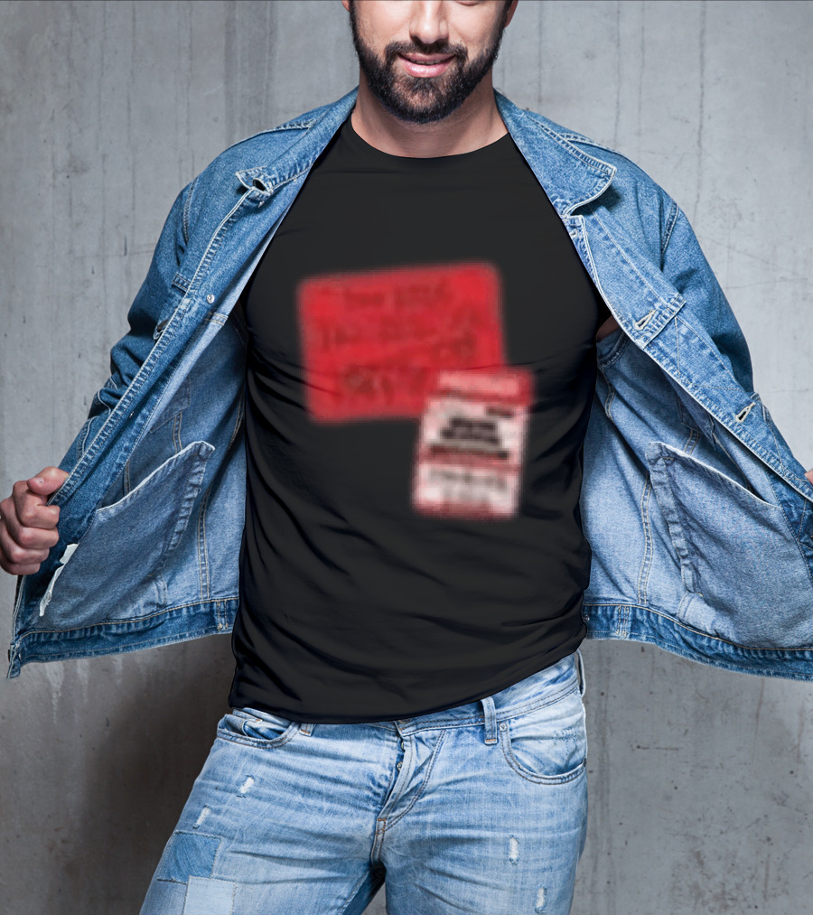 Revealed Clothing Hardwell Sticker Tour 2026 Red Visions T-Shirt