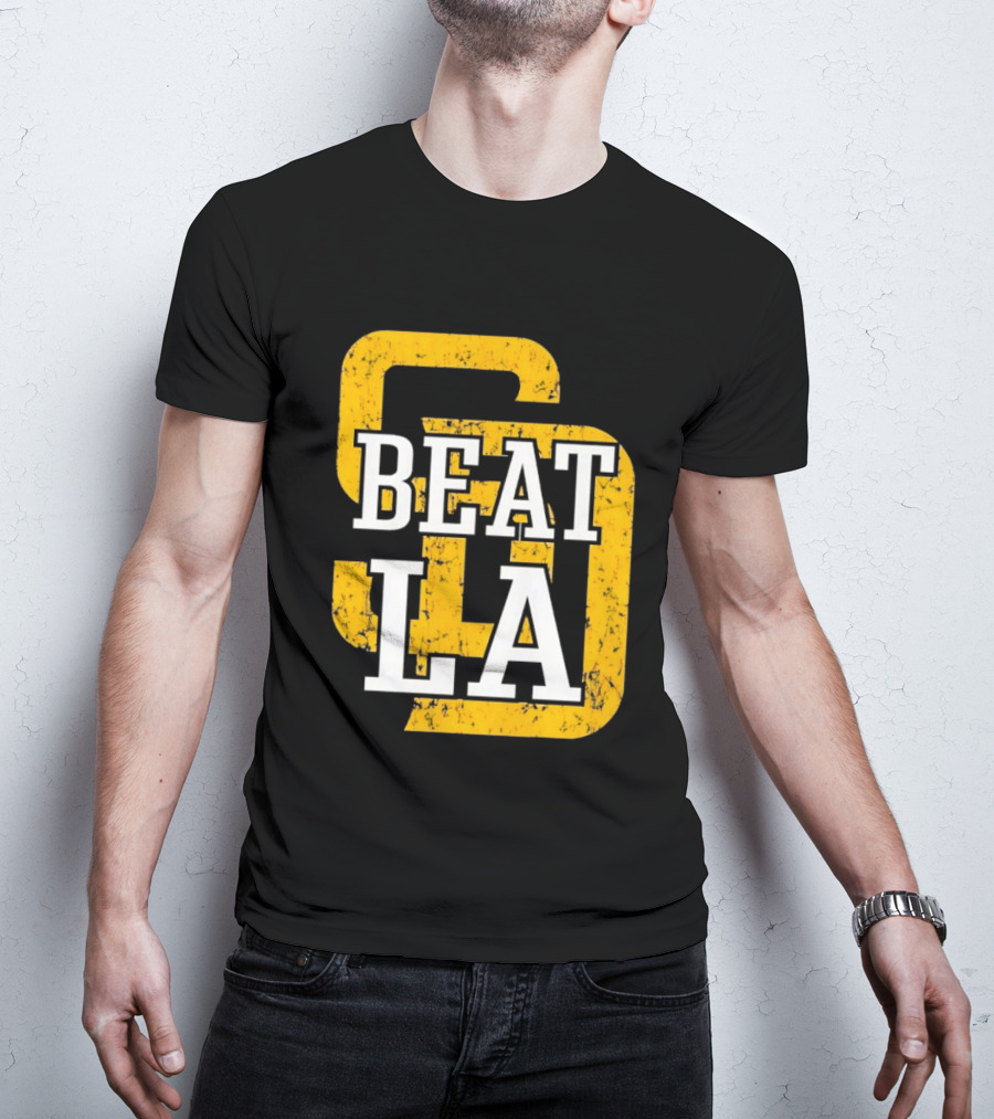 San Diego Padres Beat LA Dodgers Victory T-Shirt