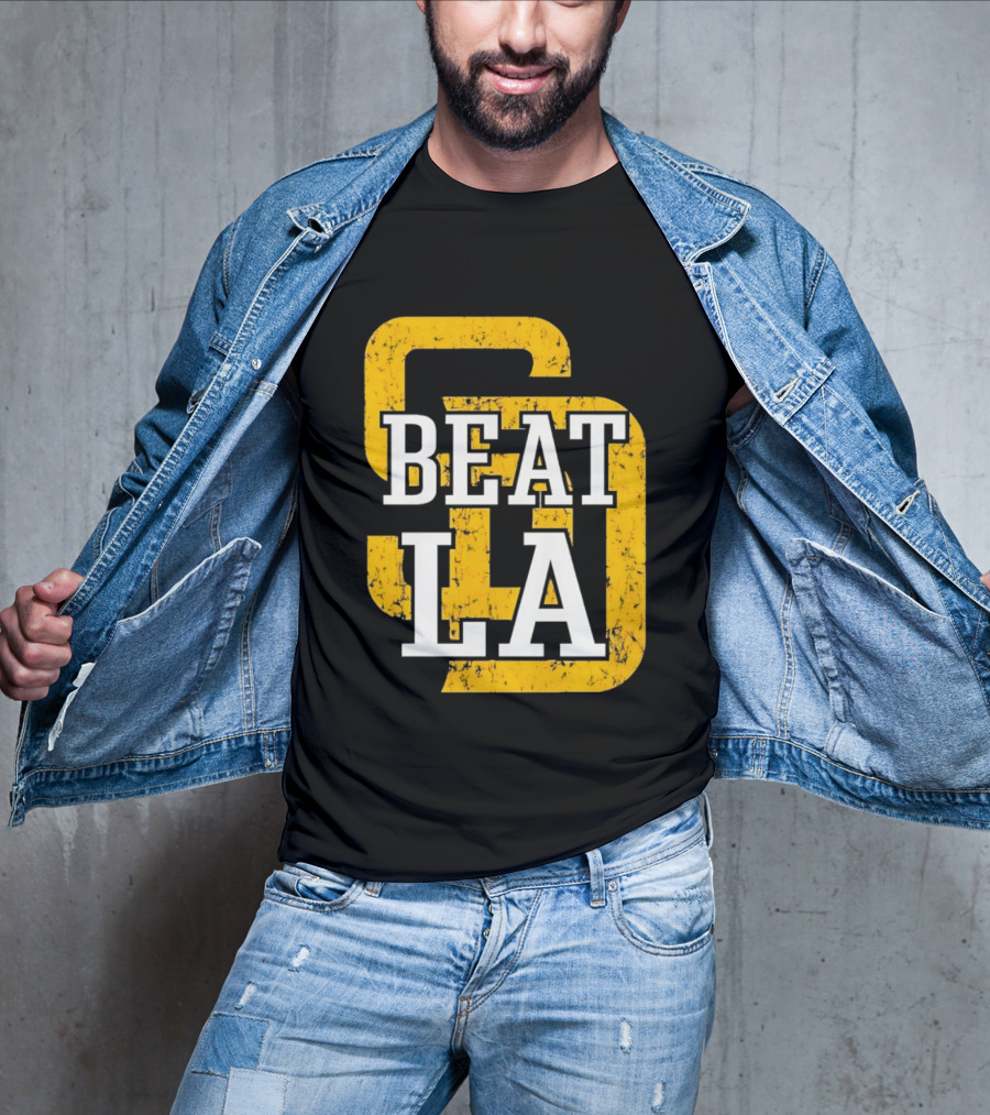 San Diego Padres Beat LA Dodgers Victory T-Shirt