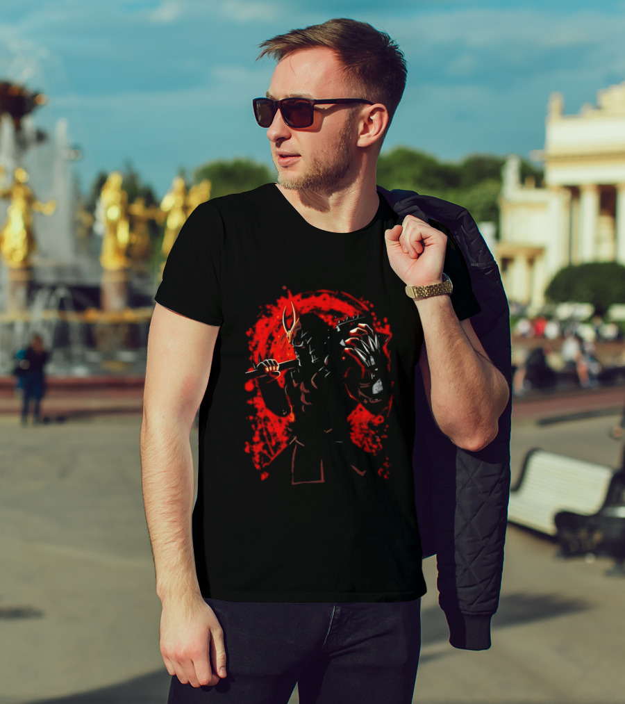 Shao Kahn Mortal Kombat Emperor Of Outworld Warrior Red T-Shirt