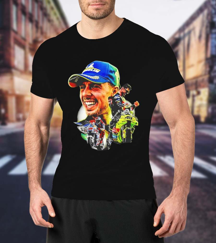 Valentino Rossi The Doctor MotoGP Racing Legend T-Shirt