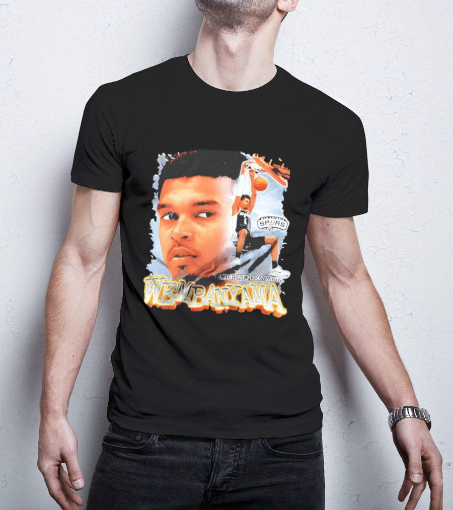 Victor Wembanyama San Antonio Spurs Basketball 2026 T-Shirt