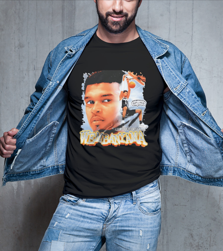 Victor Wembanyama San Antonio Spurs Basketball 2026 T-Shirt