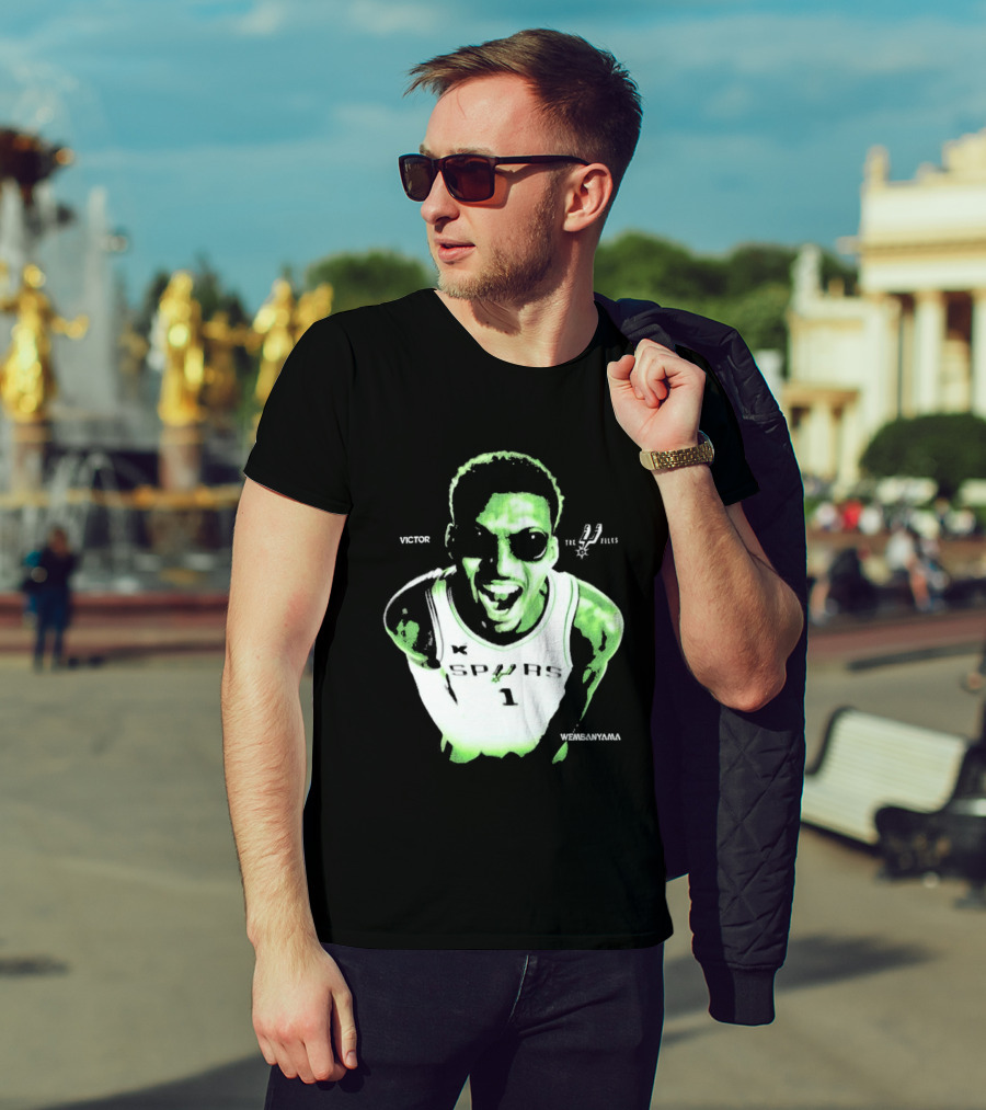 Victor Wembanyama Wemby Alien Spurs NBA 1 T-Shirt