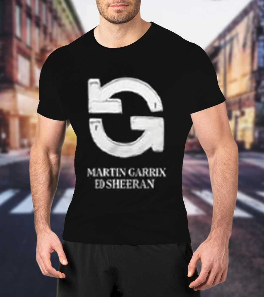 Martin Garrix Ed Sheeran Repeat It Black Edition 2026 Collaboration T-Shirt