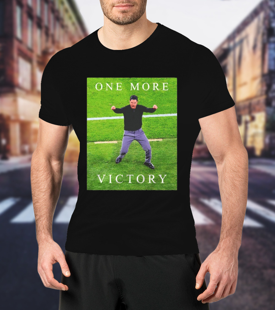 Arsenal Mikel Arteta One More Victory Celebration T-Shirt