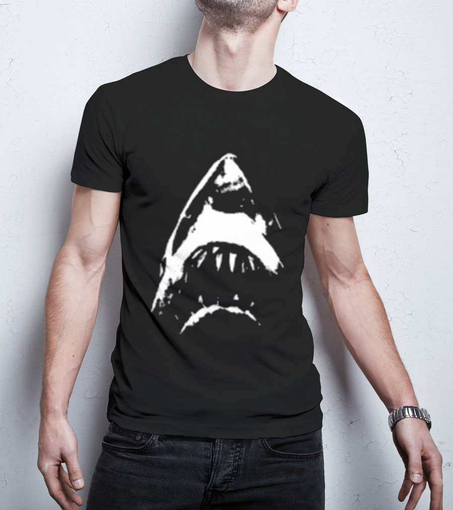 Out Of Time Studio Jaws Terror Promo Shark Teeth T-Shirt