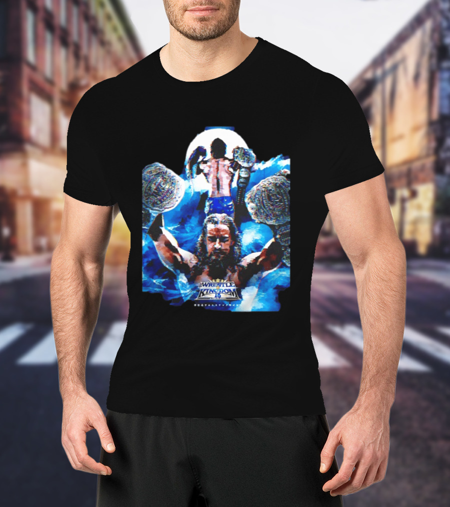 Wrestle Kingdom 15 Jay White Champion Victory T-Shirt