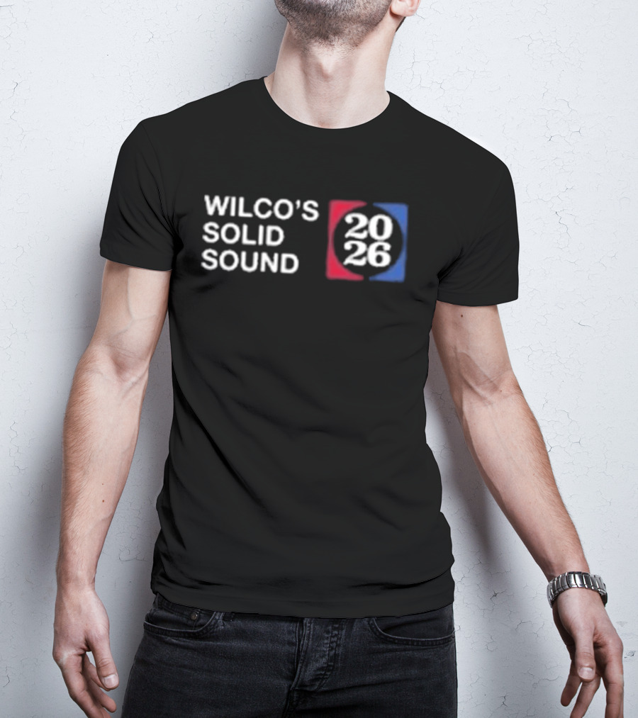 Wilco's Solid Sound 2026 Finish Line Event T-Shirt