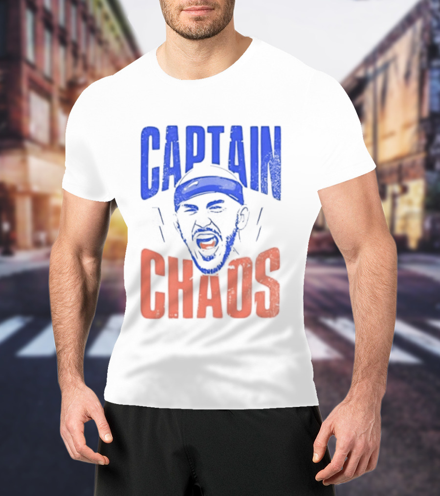 Alex Caruso Captain Chaos OKC Thunder NBA Basketball T-Shirt