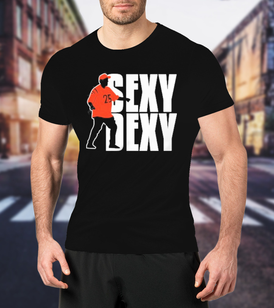 Sexy Dexy 25 Bold Sports Figure T-Shirt