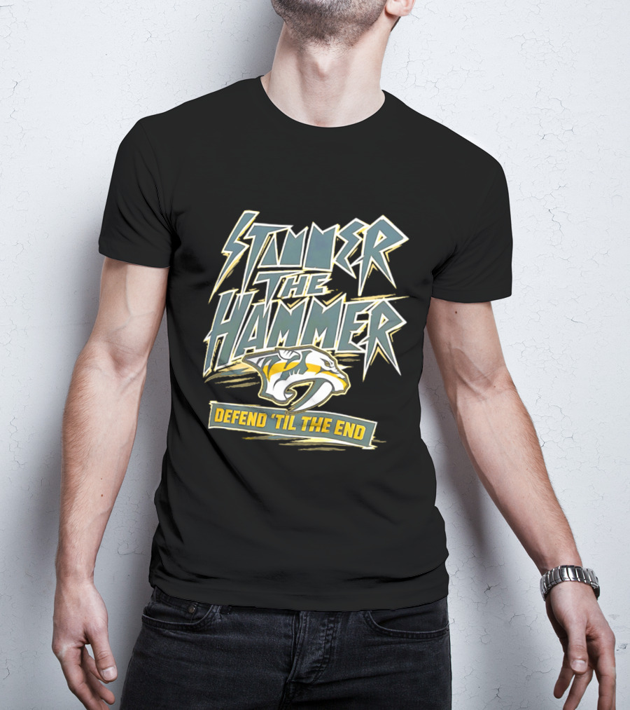 Stunner The Hammer Defend 'Til The End Predators T-Shirt