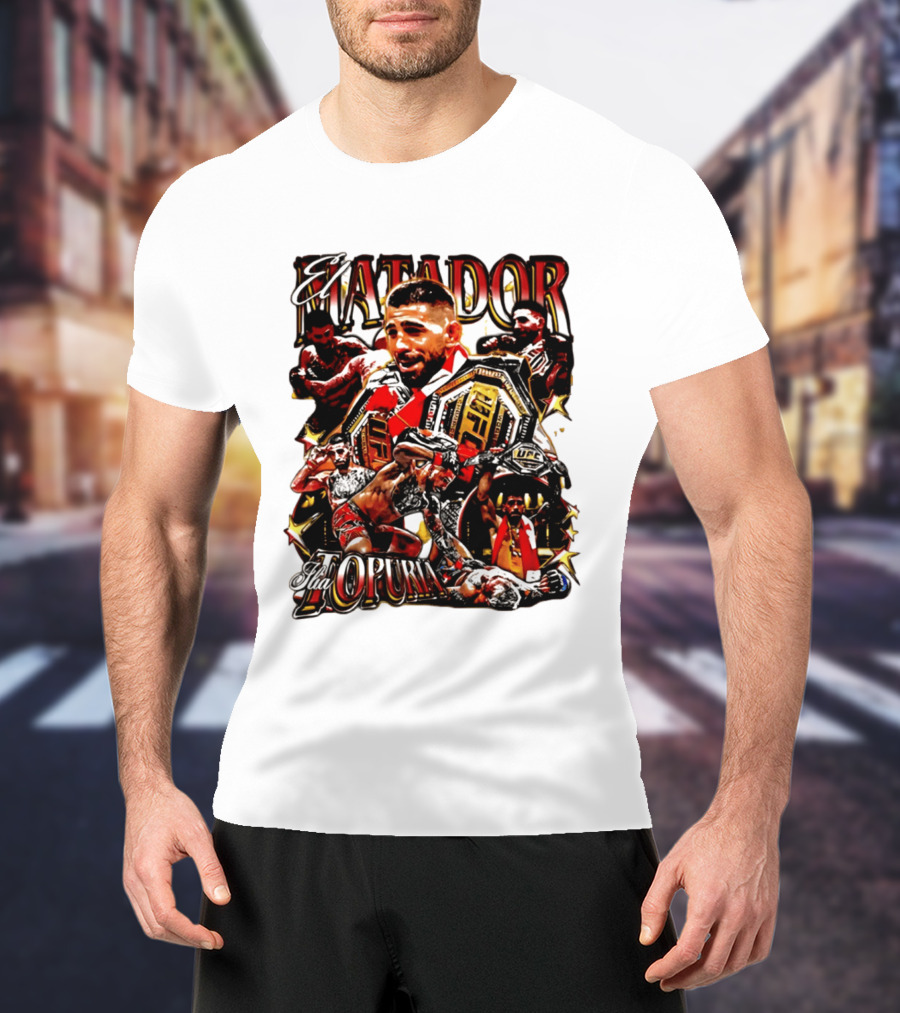 El Matador Ilia Topuria UFC Champion Fighter T-Shirt