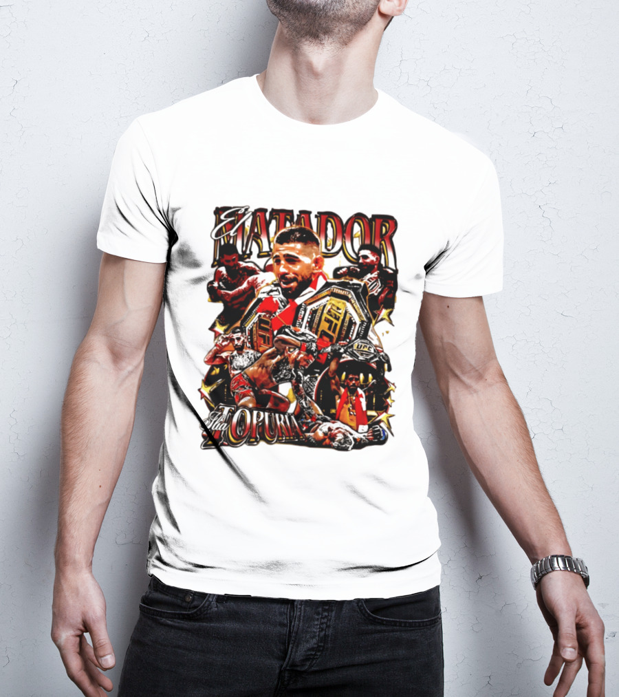 El Matador Ilia Topuria UFC Champion Fighter T-Shirt