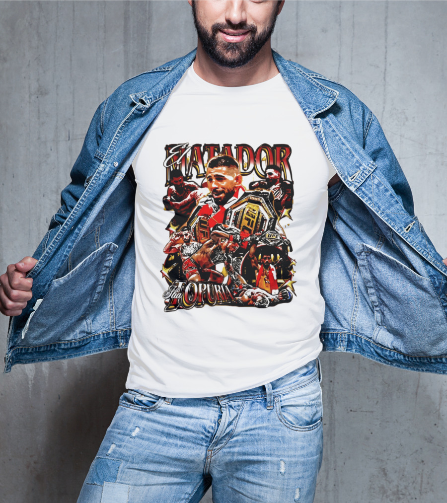 El Matador Ilia Topuria UFC Champion Fighter T-Shirt