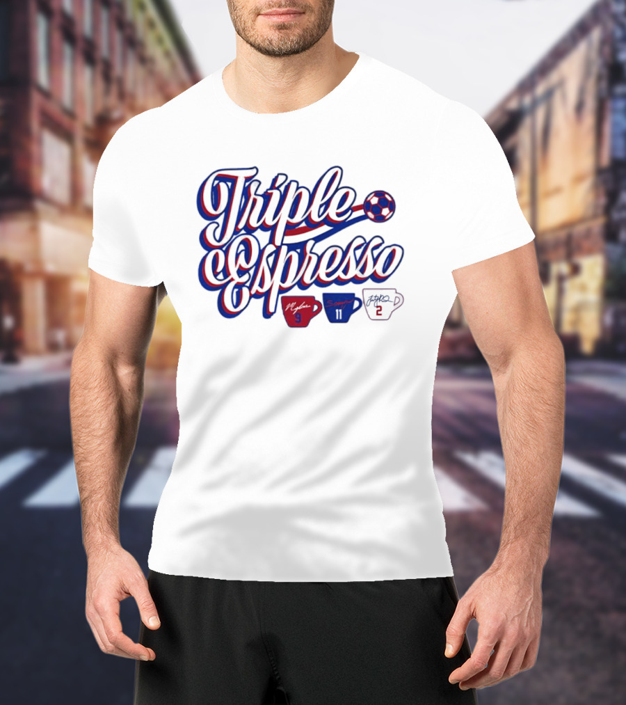 Triple Espresso Midge Purce Sonya Berman Fitzpatrick Women's Soccer T-Shirt