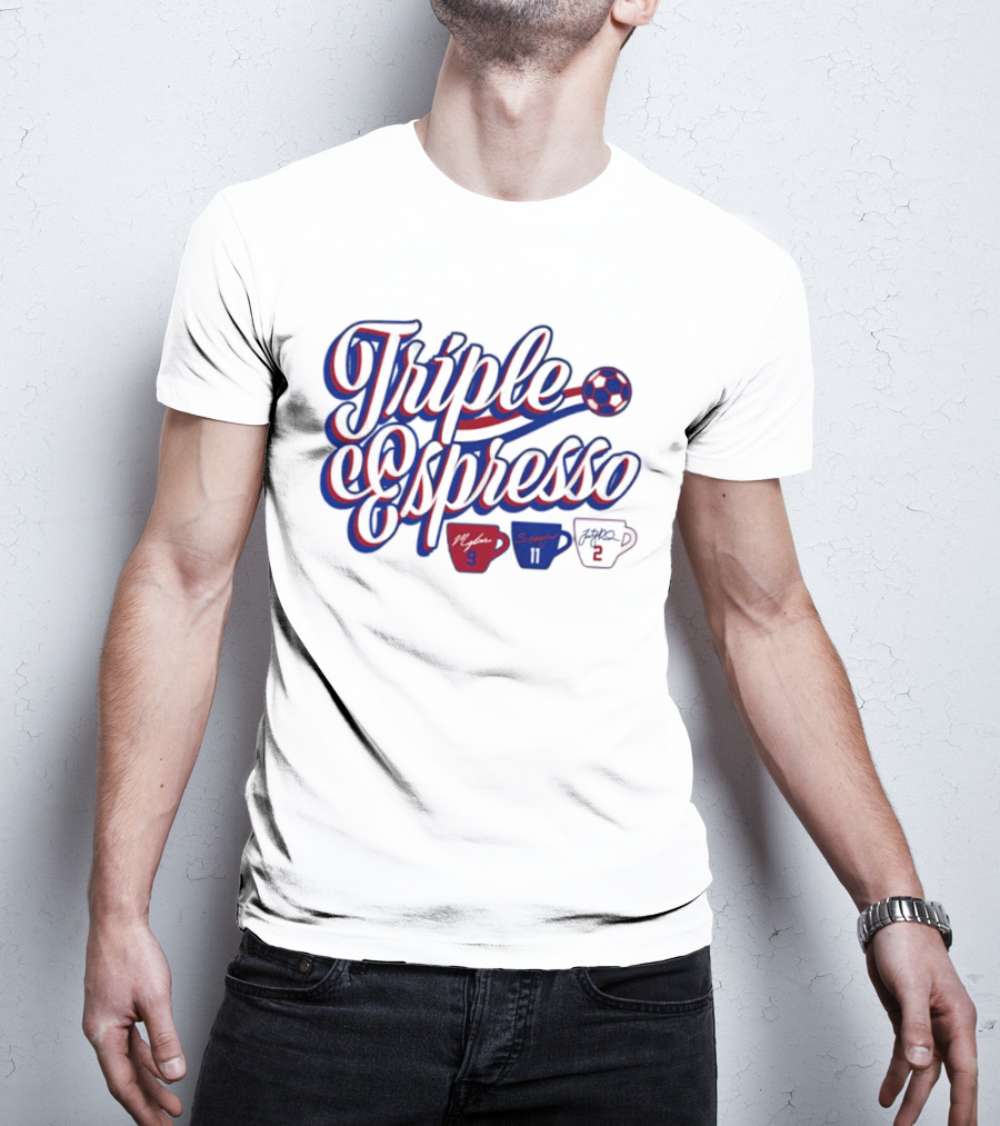 Triple Espresso Midge Purce Sonya Berman Fitzpatrick Women's Soccer T-Shirt