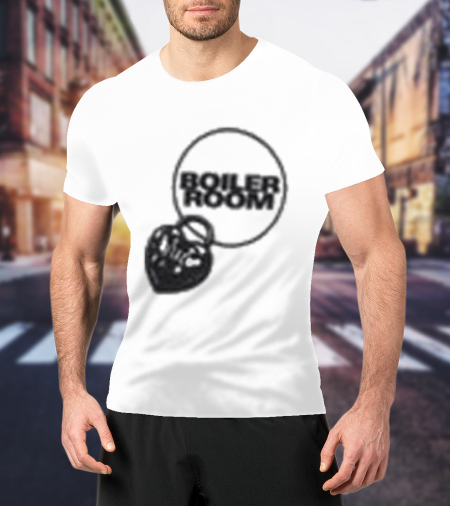 Paris Lovers Boiler Room Heart Lock T-Shirt