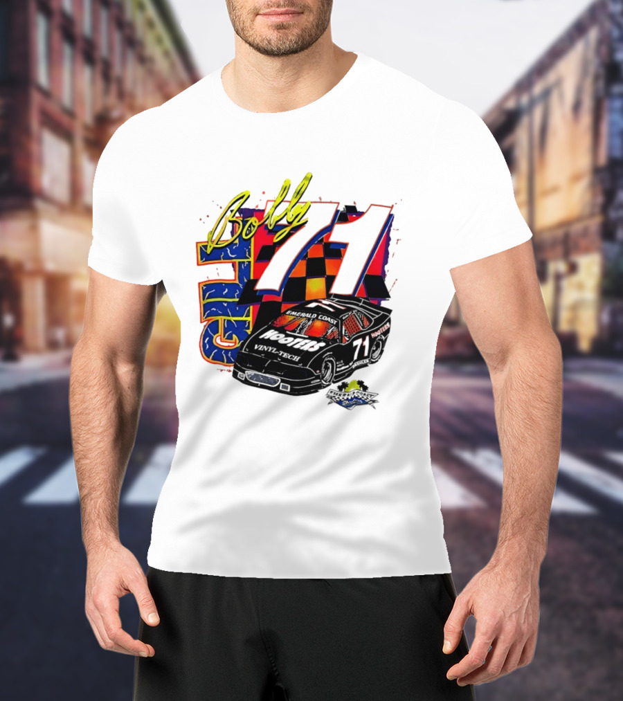 Bobby Allison 71 Hooters NASCAR Sarasota Florida 1959 Racing Car T-Shirt